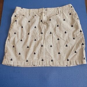 British Khaki Mini Skirt
